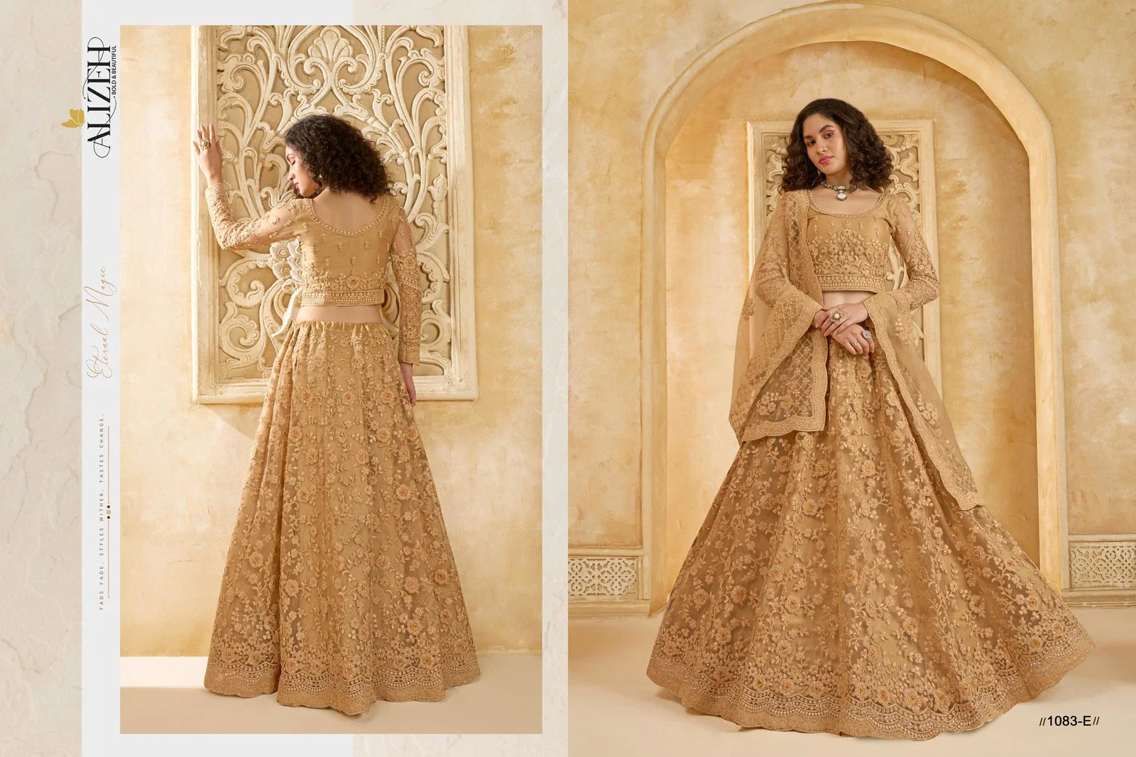 Alizeh The White Bride Vol 2 Net Wedding Wear Lehenga Choli