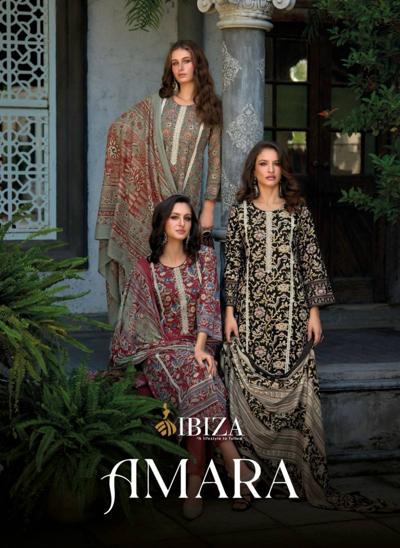 Ibiza Amara Ss11301 Series Digital Printed Salwar Kameez Collection