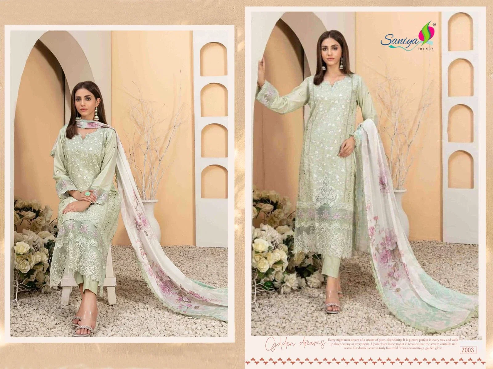 Saniya Rang Rasiya Vol 7 Pakistani Salwar Suit Collection