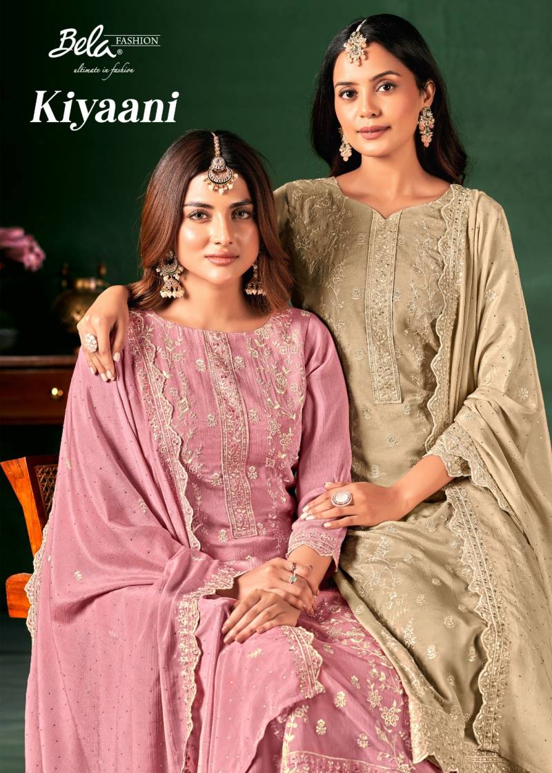 Bela Kiyaani Chinon Designer Salwar Kameez Collection