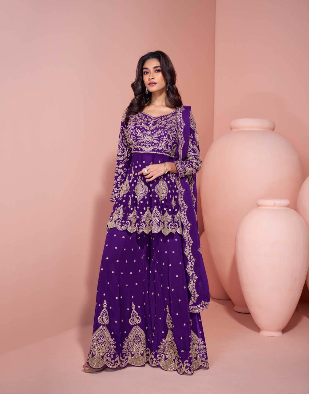 Sayuri Veera Georgette Embroidered Salwar Kameez Collection