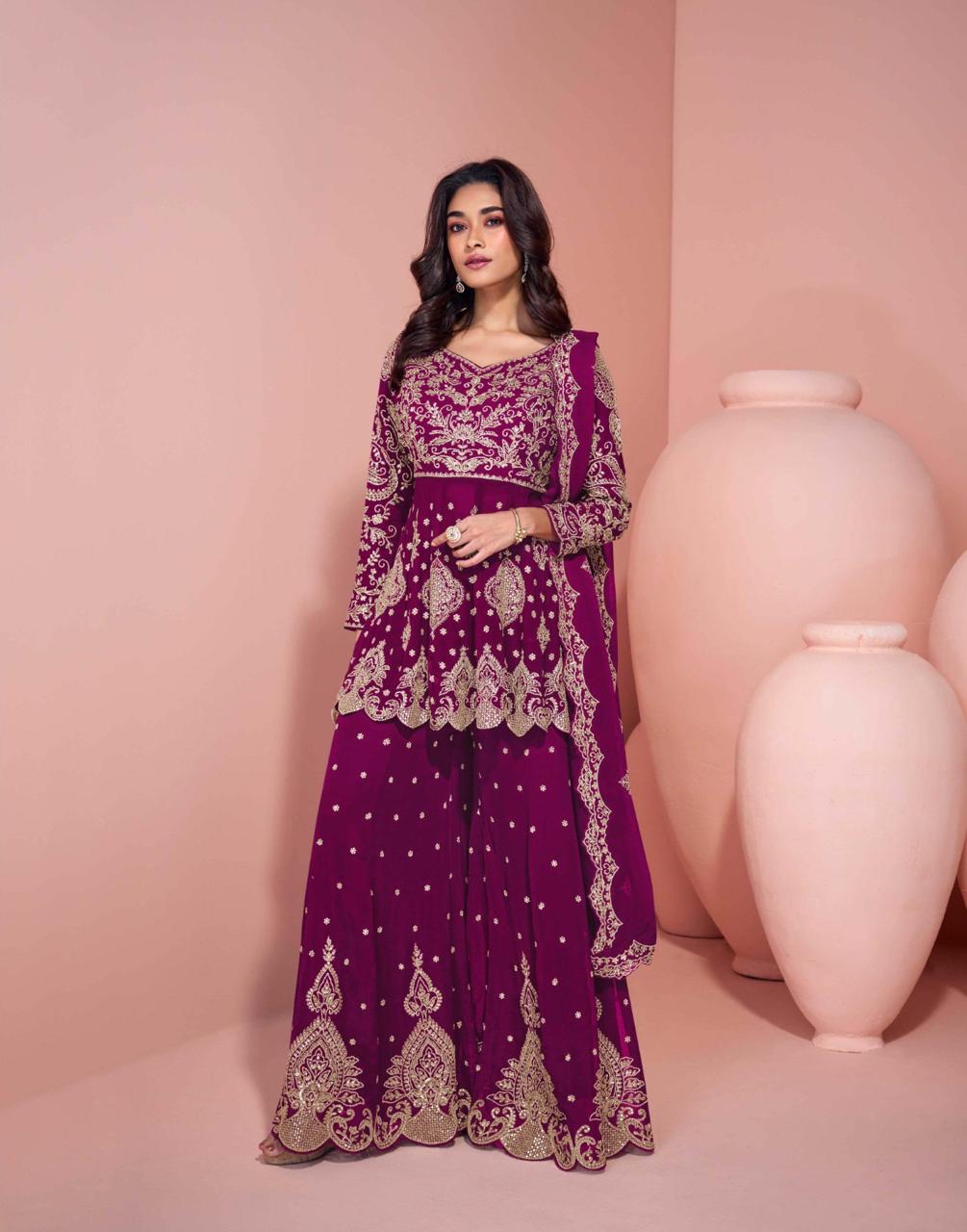 Sayuri Veera Georgette Embroidered Salwar Kameez Collection