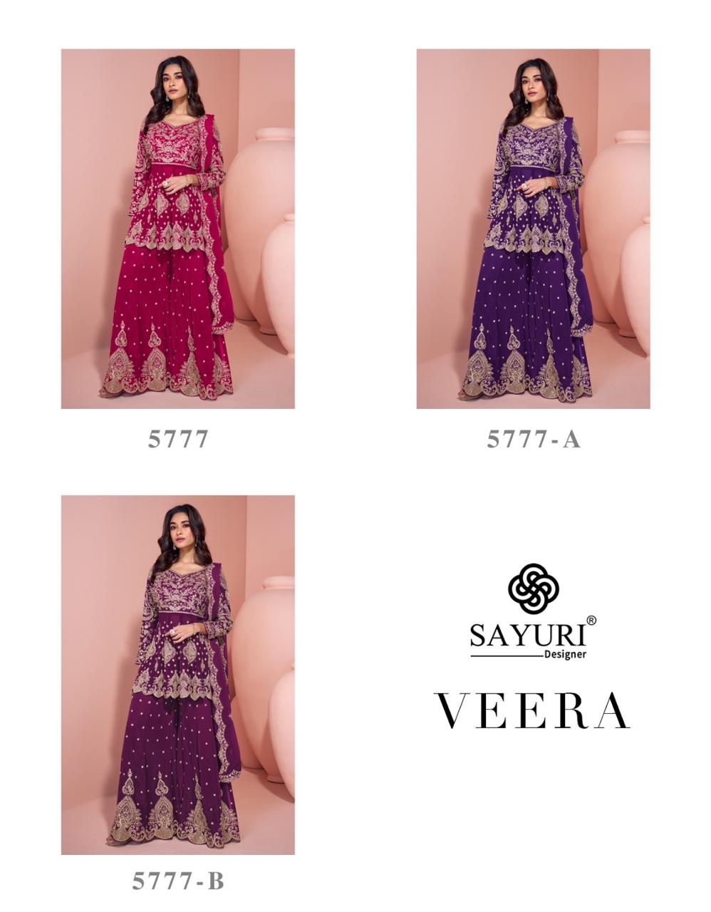 Sayuri Veera Georgette Embroidered Salwar Kameez Collection