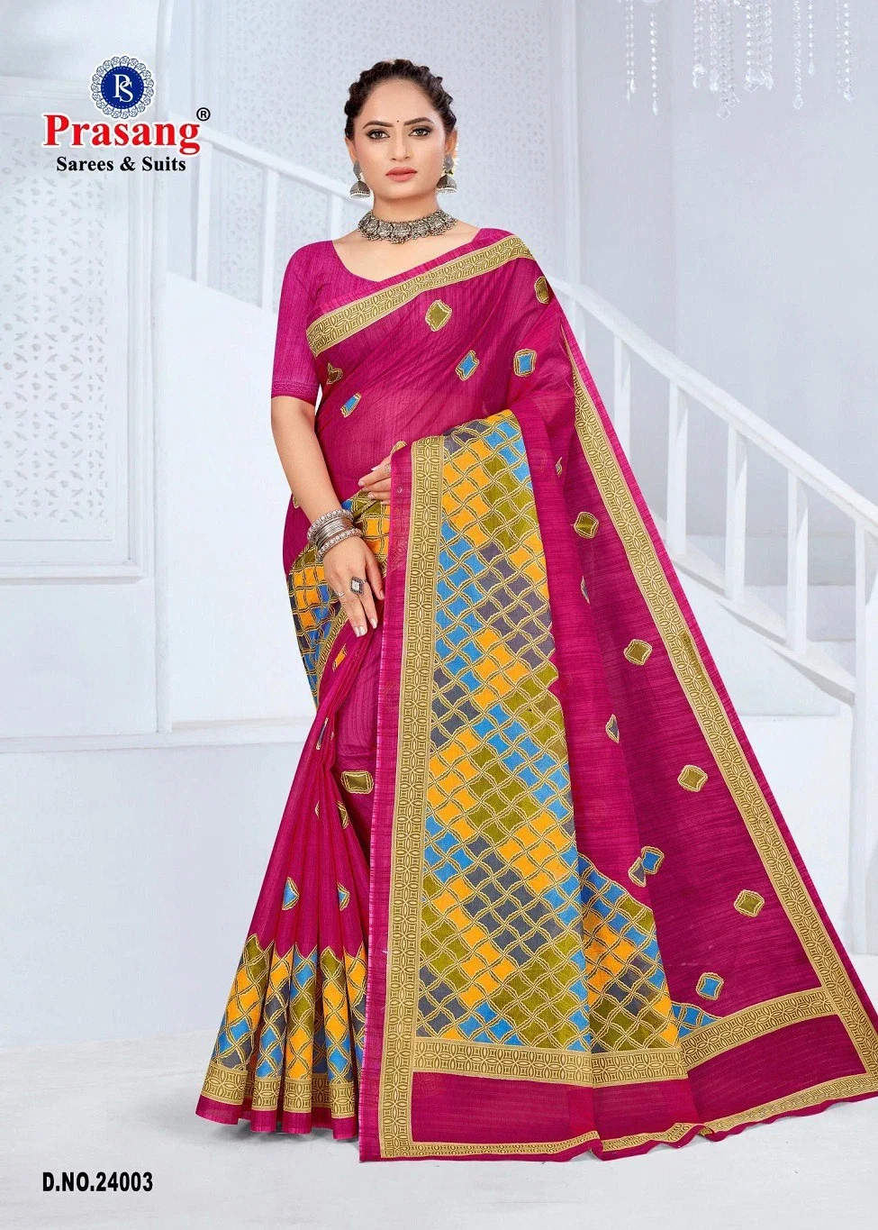 Prasang Suncity Vol 24 Casual Wear Cotton Saree Collection