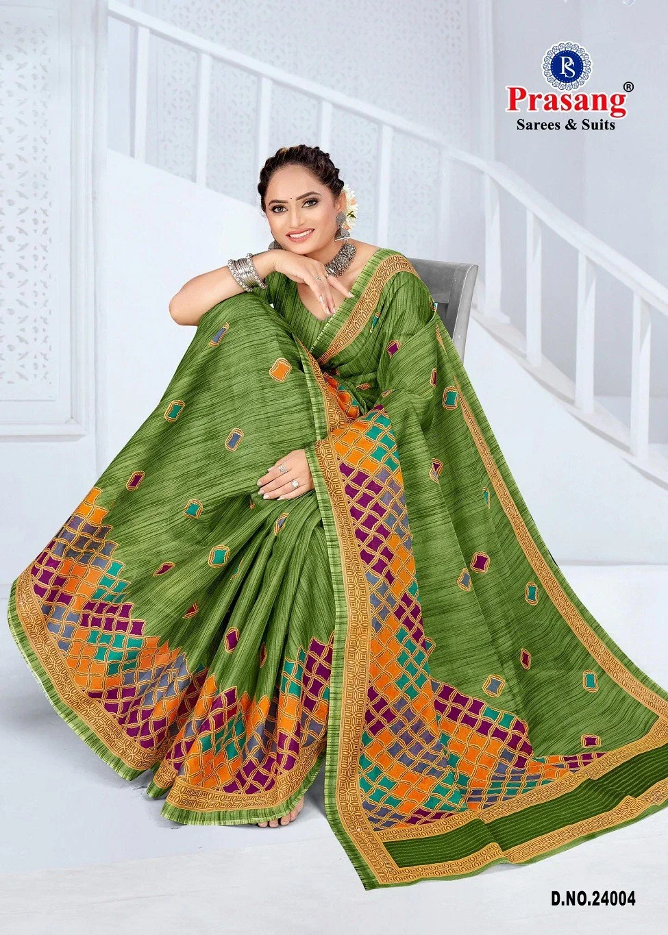 Prasang Suncity Vol 24 Casual Wear Cotton Saree Collection
