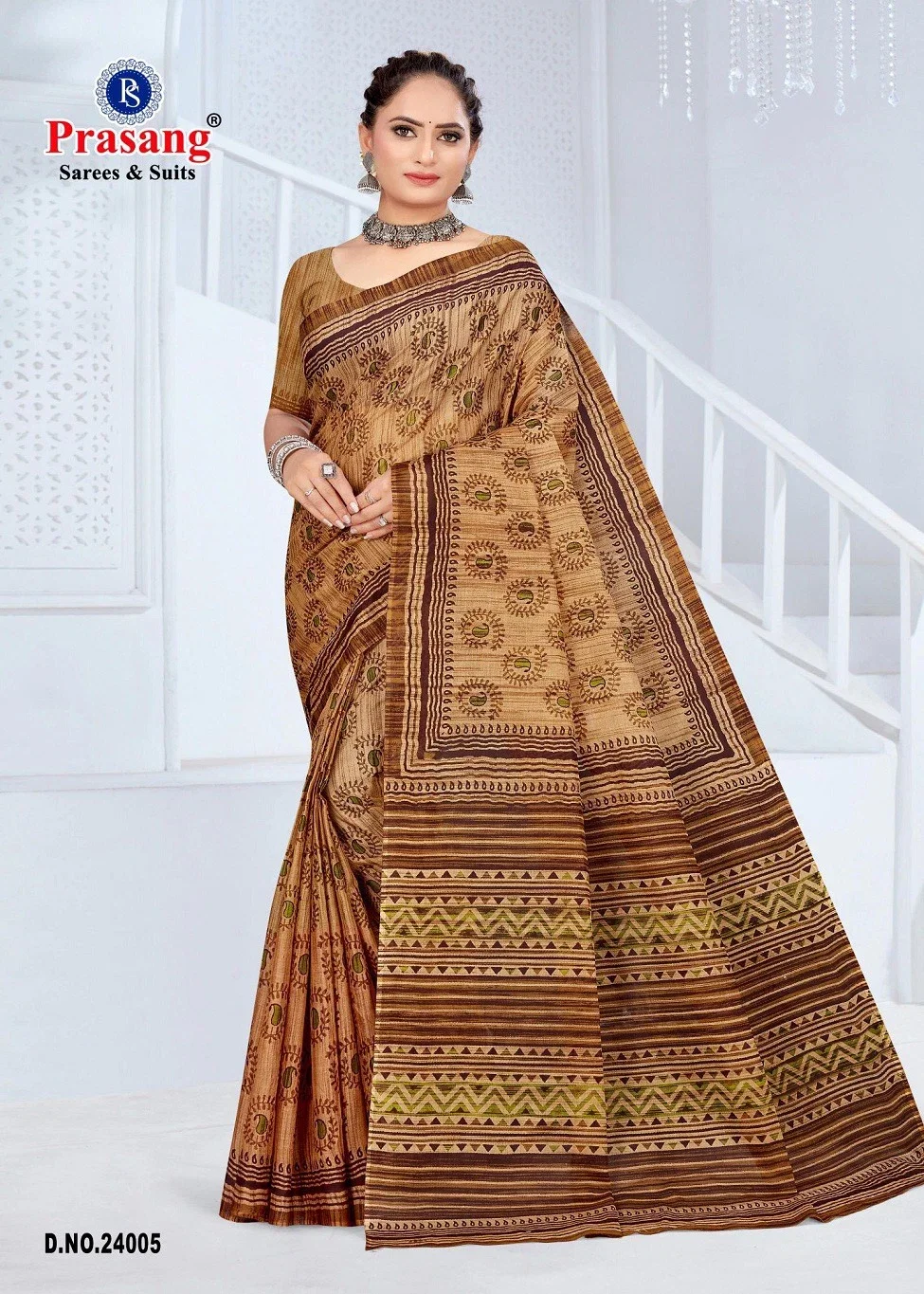 Prasang Suncity Vol 24 Casual Wear Cotton Saree Collection