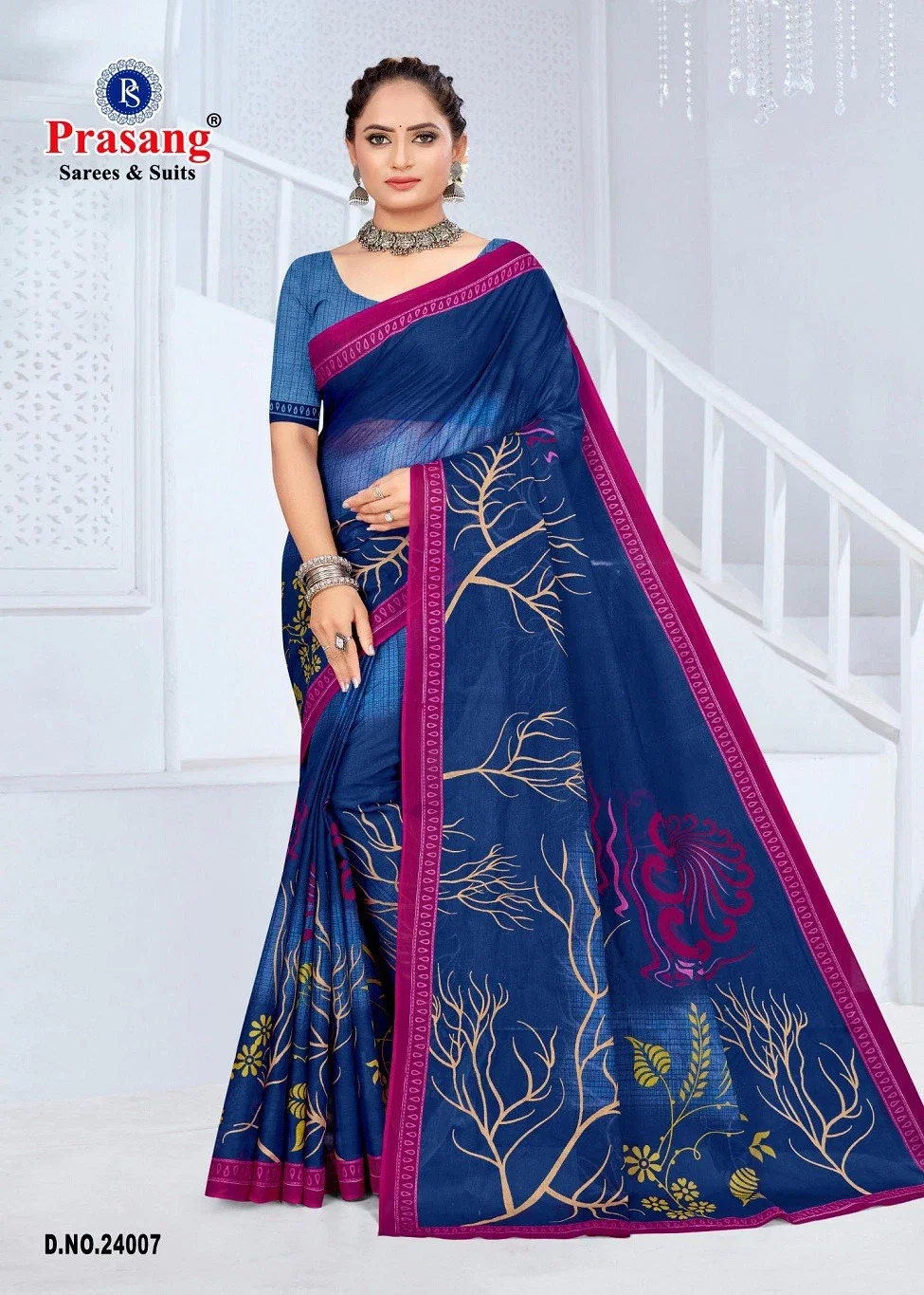 Prasang Suncity Vol 24 Casual Wear Cotton Saree Collection