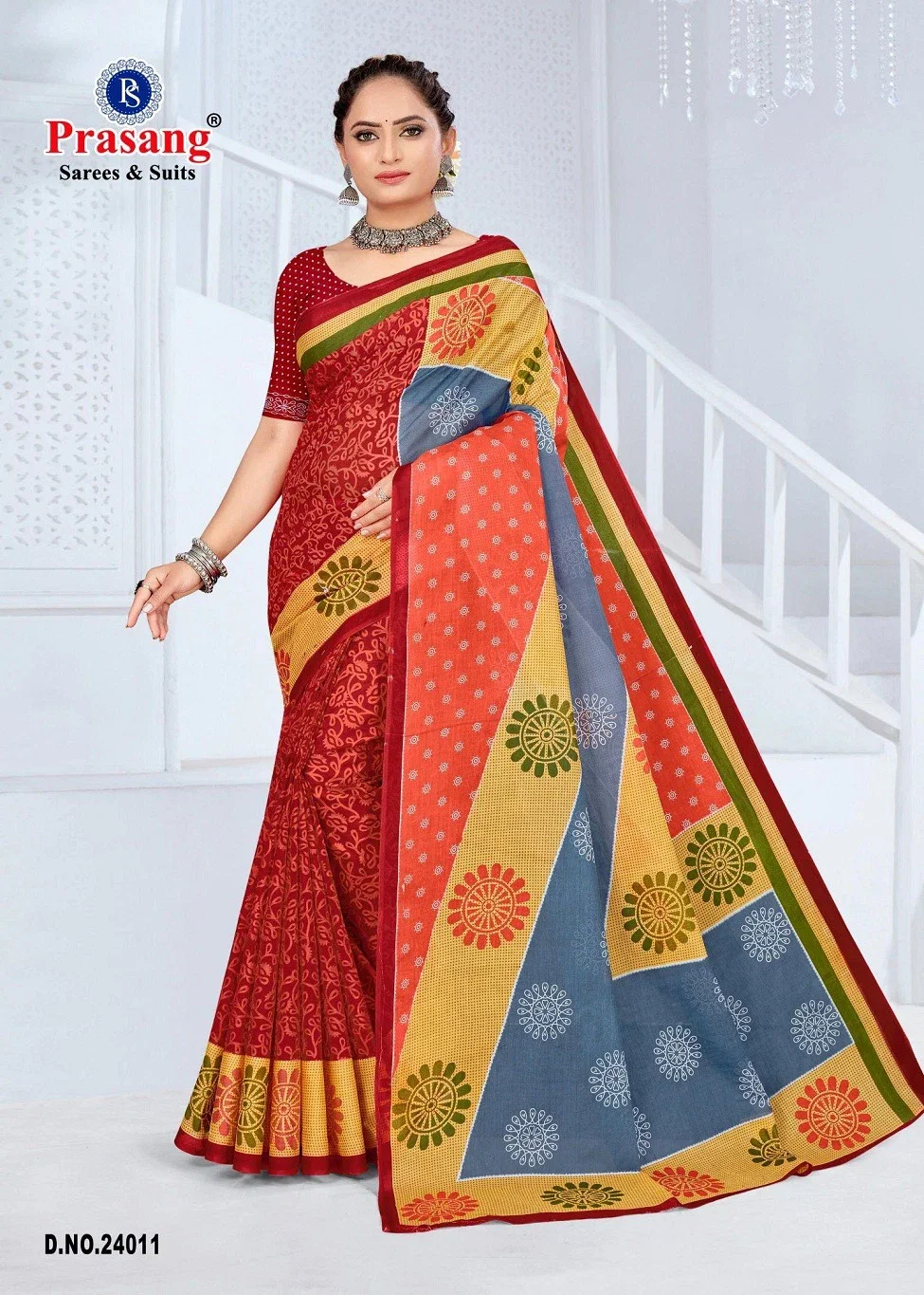 Prasang Suncity Vol 24 Casual Wear Cotton Saree Collection