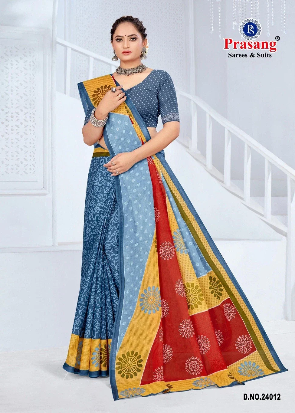 Prasang Suncity Vol 24 Casual Wear Cotton Saree Collection