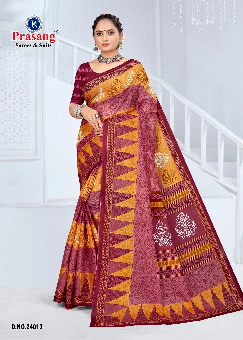 Prasang Suncity Vol 24 Casual Wear Cotton Saree Collection