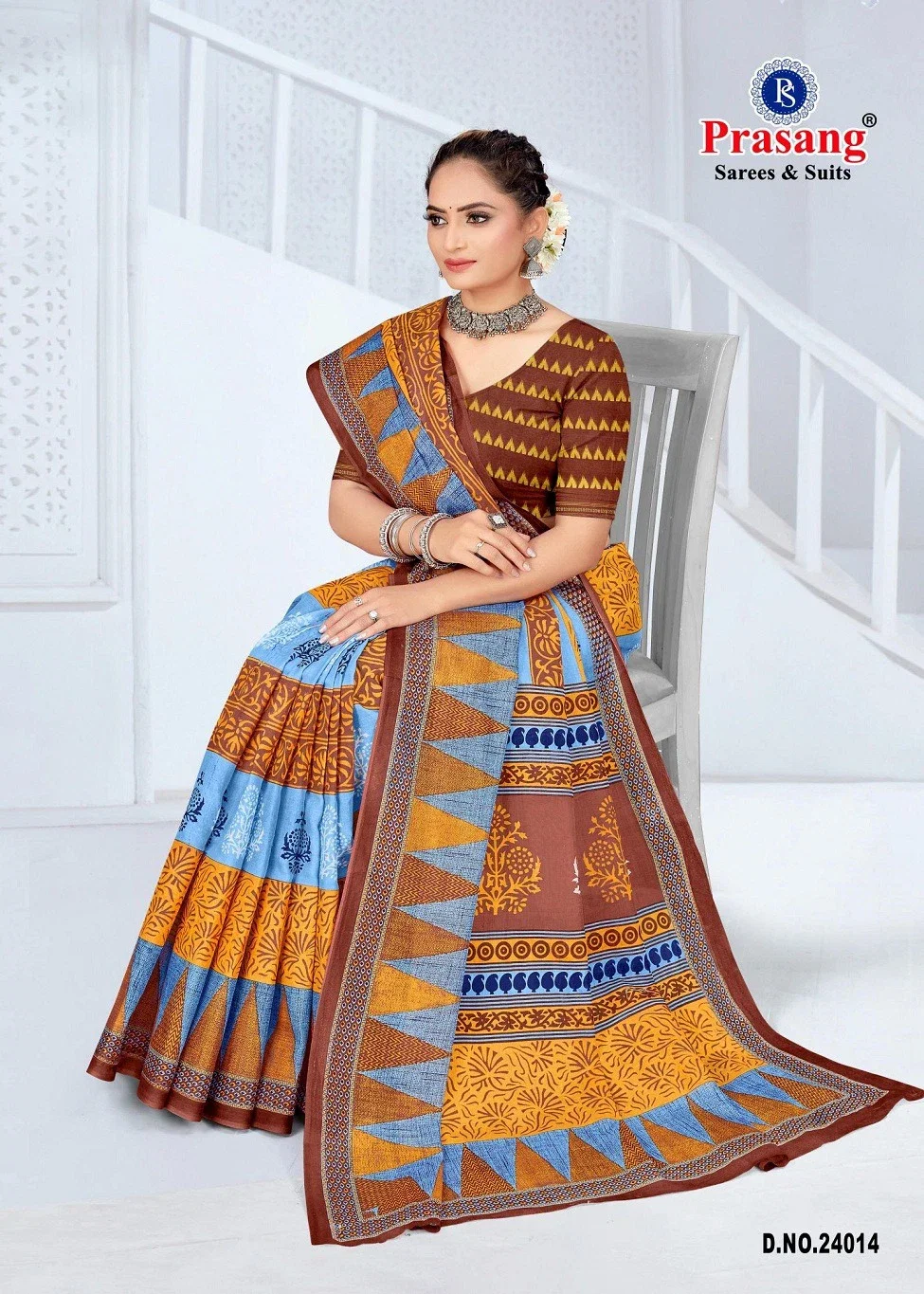 Prasang Suncity Vol 24 Casual Wear Cotton Saree Collection