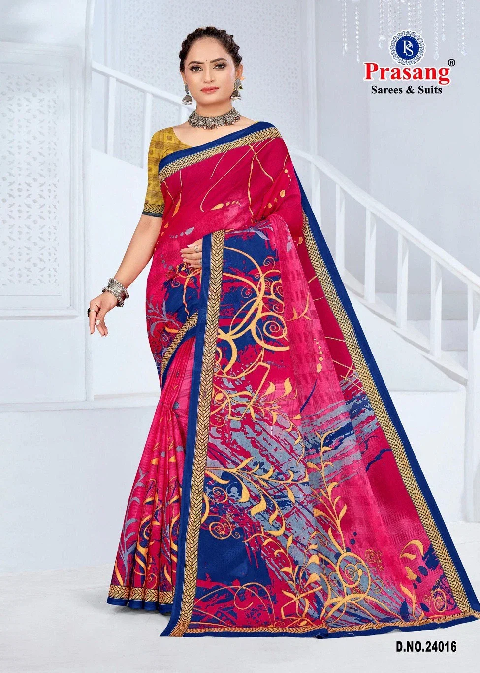 Prasang Suncity Vol 24 Casual Wear Cotton Saree Collection