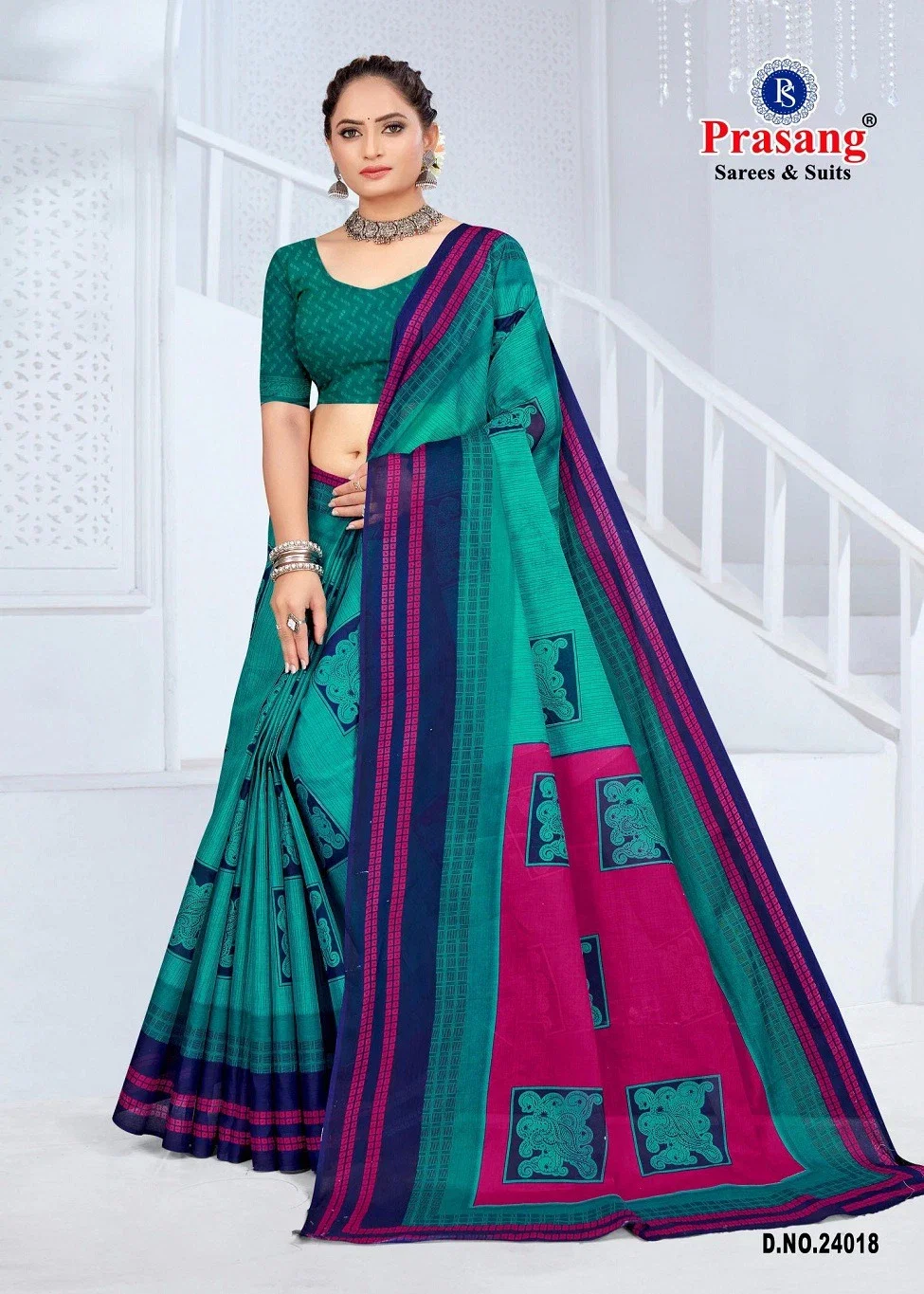 Prasang Suncity Vol 24 Casual Wear Cotton Saree Collection