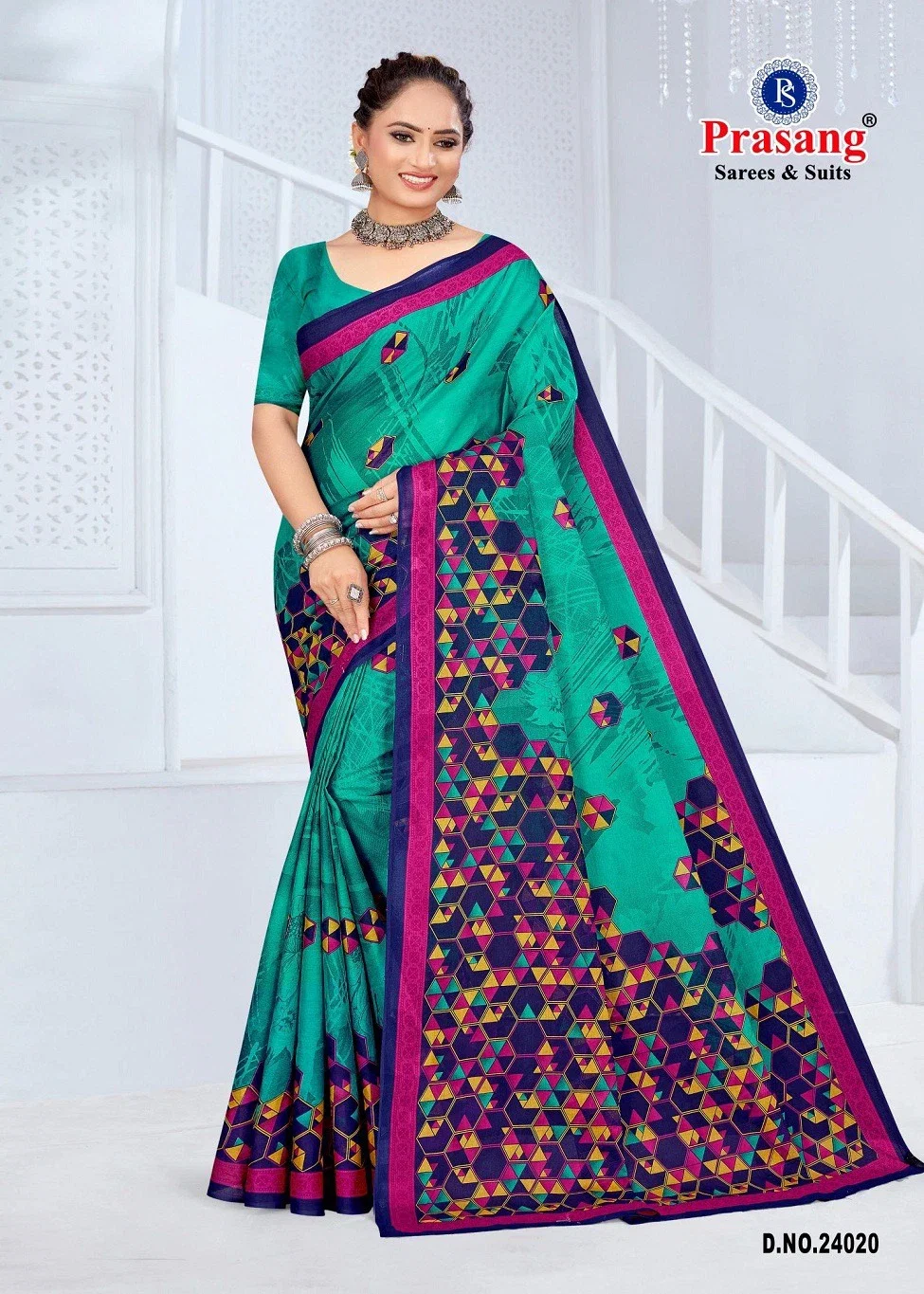 Prasang Suncity Vol 24 Casual Wear Cotton Saree Collection