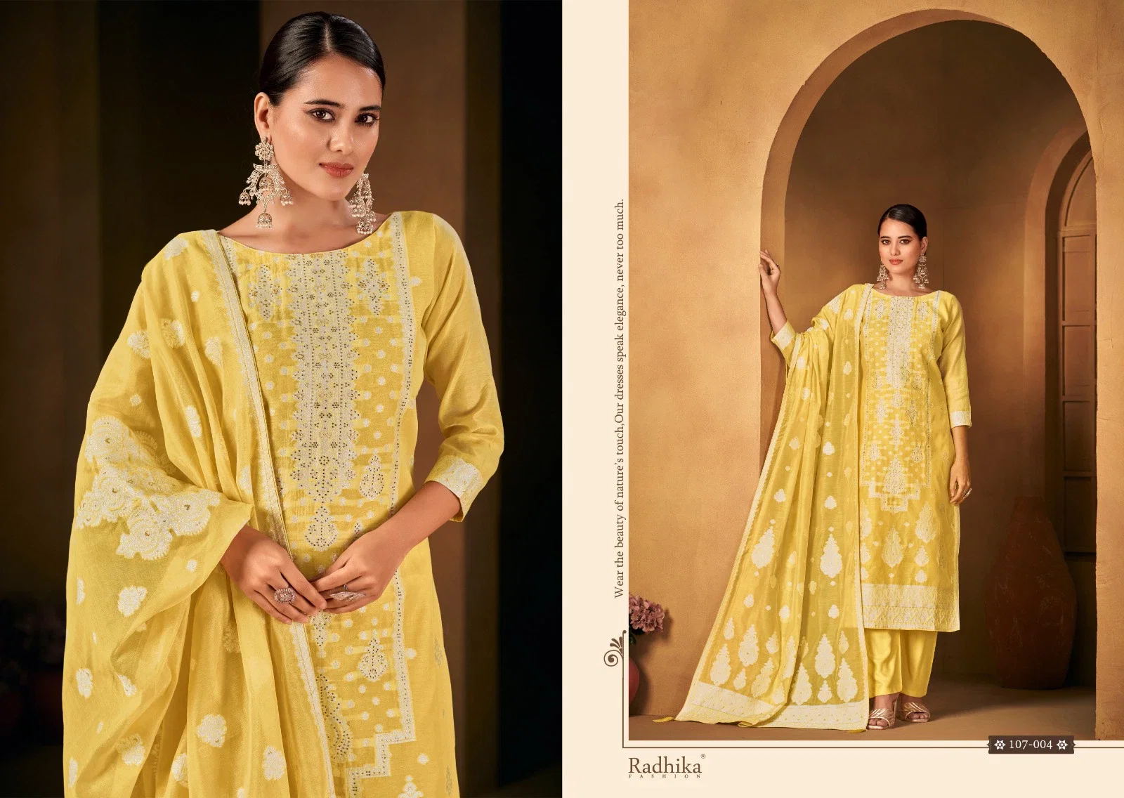 Radhika Azara Banarashi Adha Vol 3 Cotton Dress Material