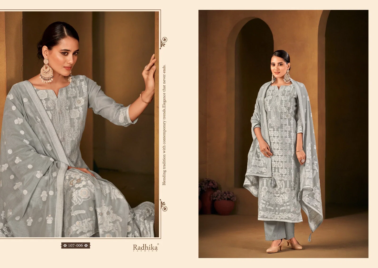 Radhika Azara Banarashi Adha Vol 3 Cotton Dress Material