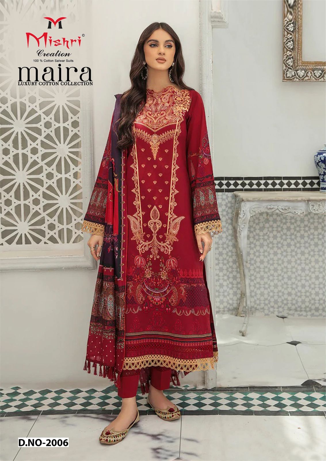 Mishri Maira 2 Luxury Cotton Printed Dress Material Collection