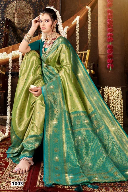 Saroj Kanha Silk Saroski Vol 2 Fancy Kanjivaram Silk Saree Collection