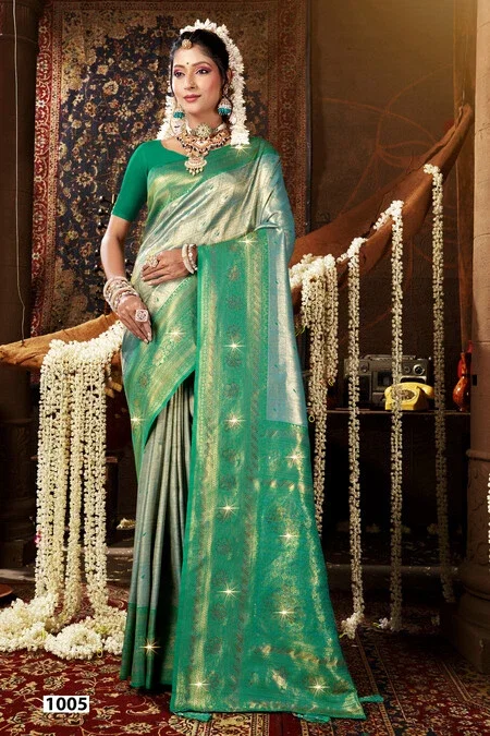Saroj Kanha Silk Saroski Vol 2 Fancy Kanjivaram Silk Saree Collection