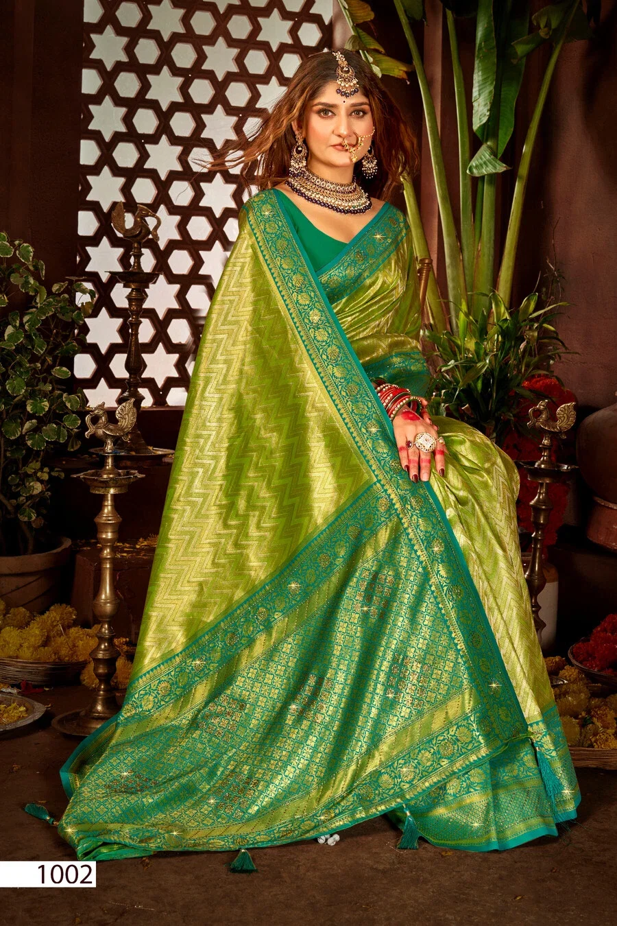 Saroj Kanha Silk Saroski Vol 1 Beautiful Kanjivaram Silk Saree Collection