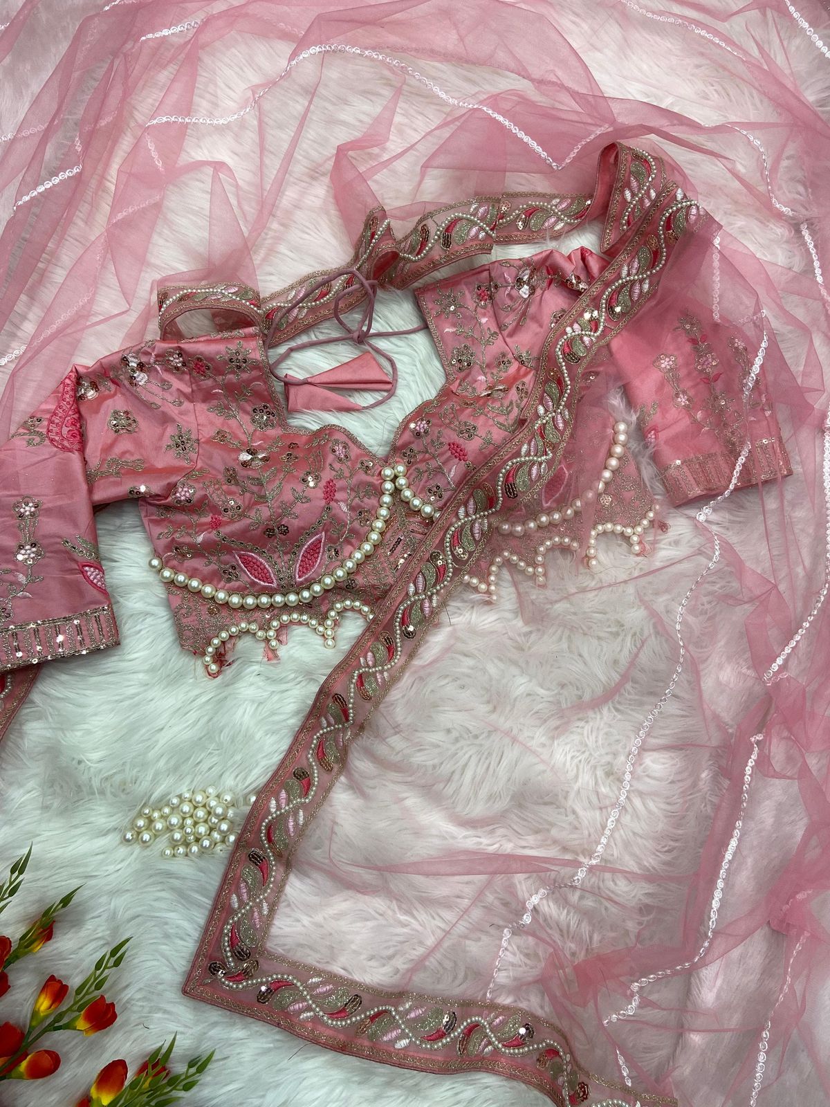 Vt 680 Wedding Wear Embroidered Net Saree Collection