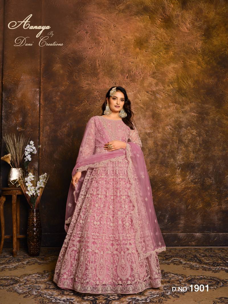 Aanaya Vol 119 Net Designer Salwar Kameez Collection