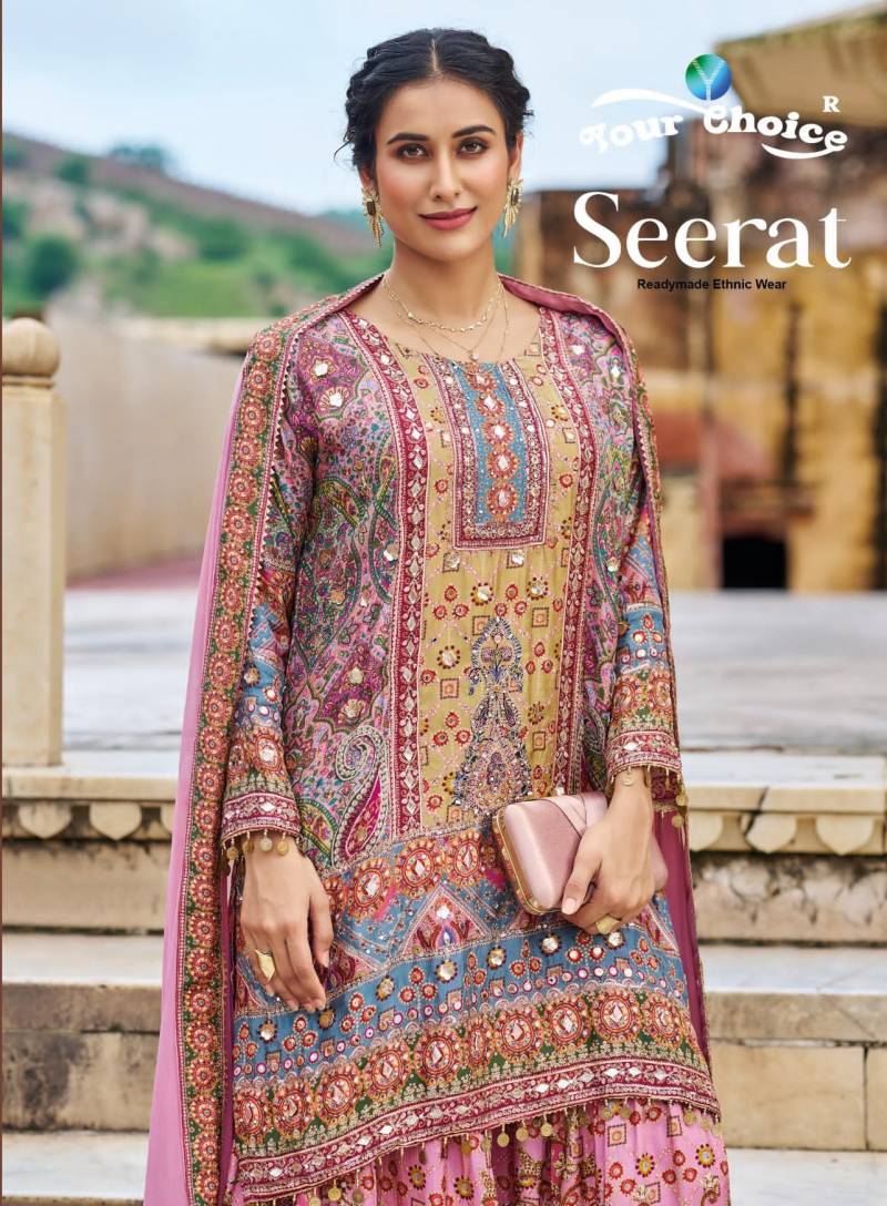 Your Choice Seerat Chinon Designer Salwar Kameez Collection