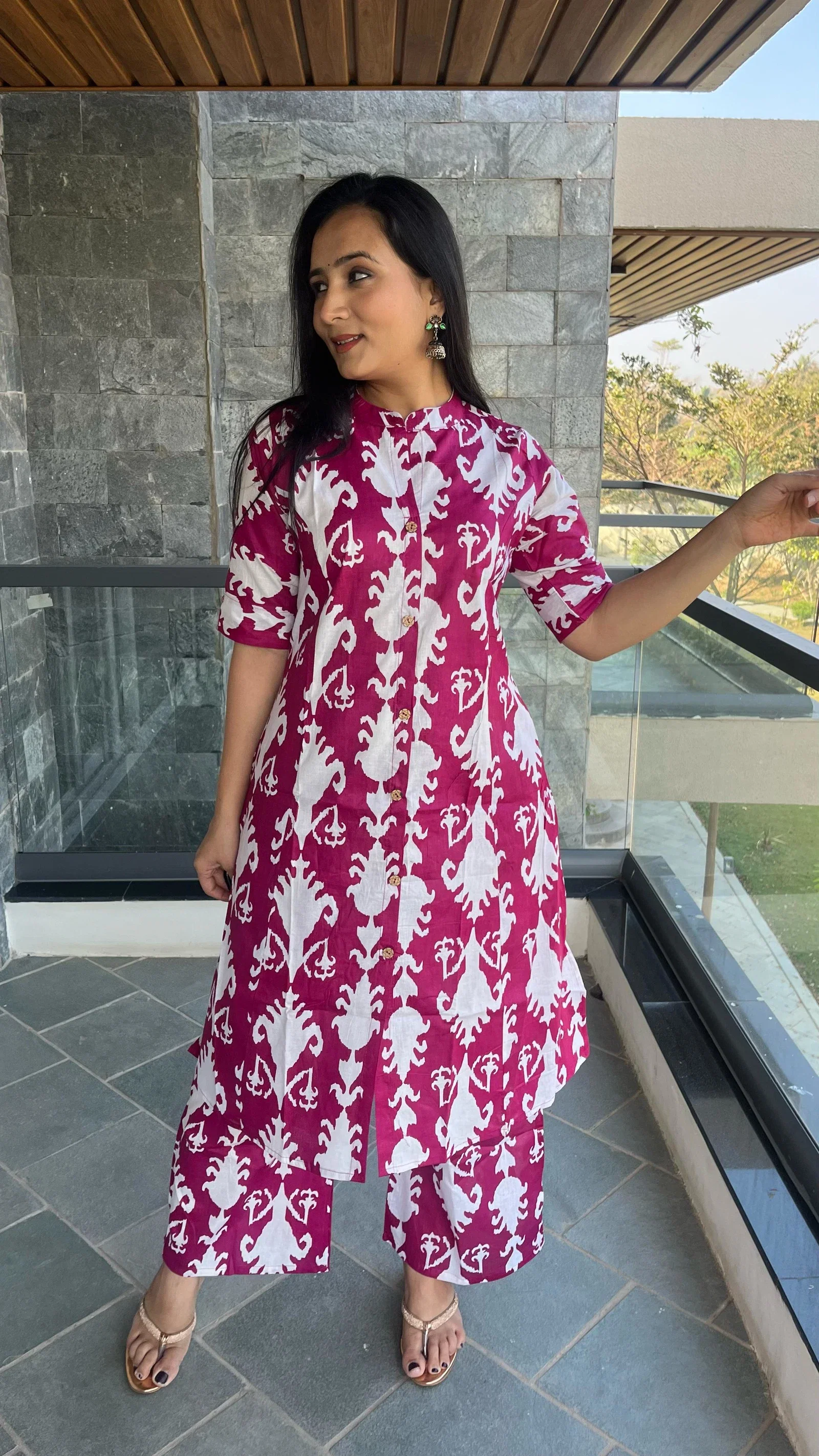 Au Co Ord Set 1 Cotton Printed Co Ord Set Collection