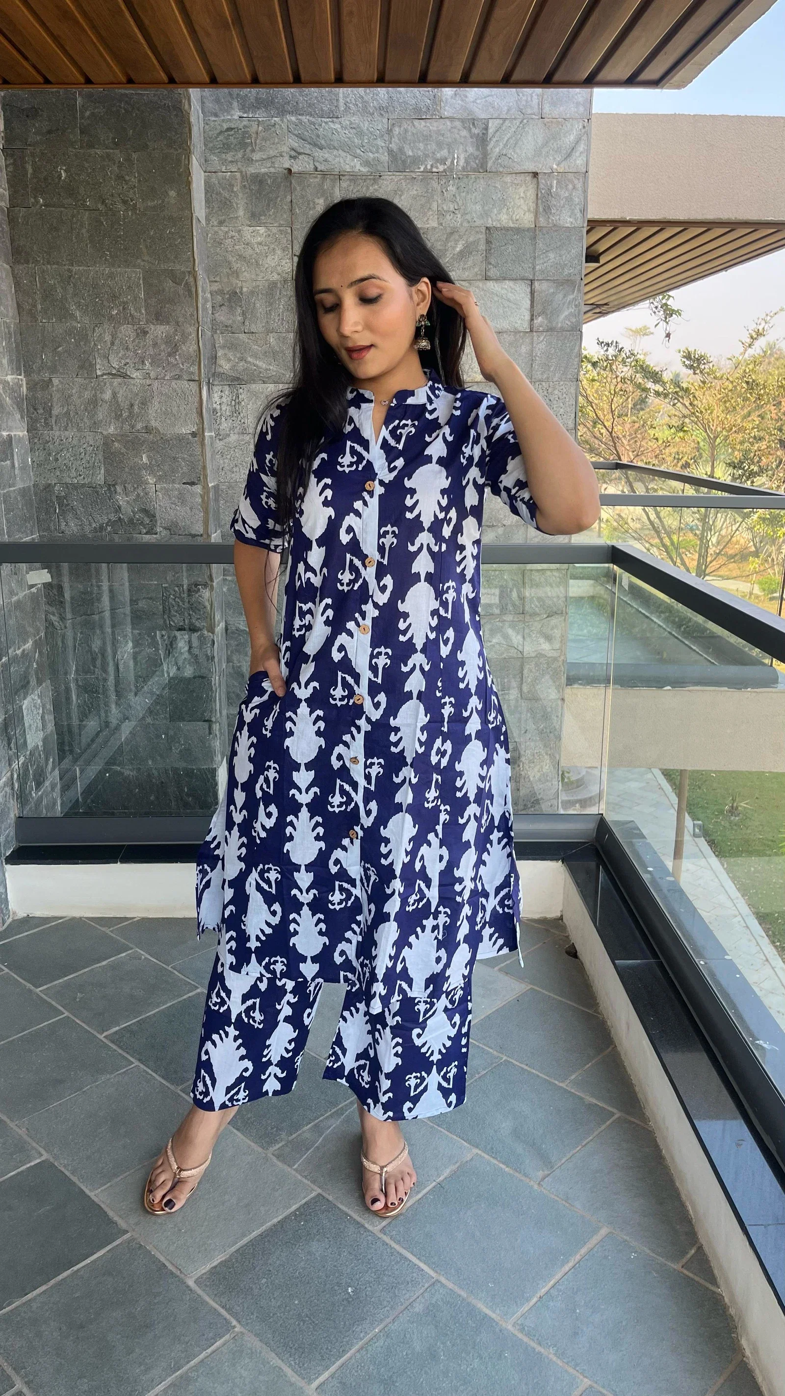 Au Co Ord Set 1 Cotton Printed Co Ord Set Collection