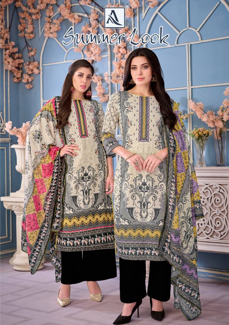 Alok Summer Look Jam Digital Printed Dress Material Collection