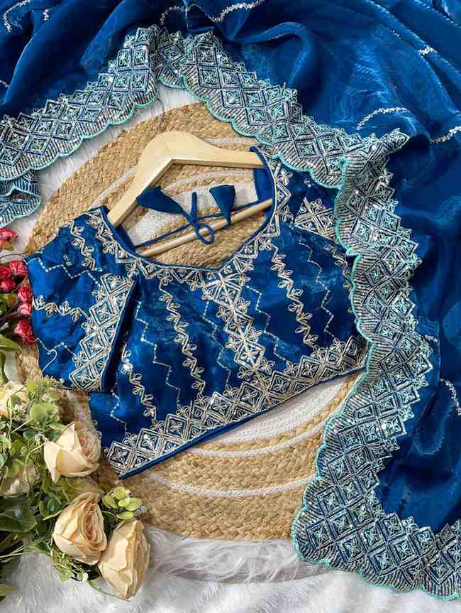 Kc 139 Wedding Wear Jimmy Choo Silk Saree Collection