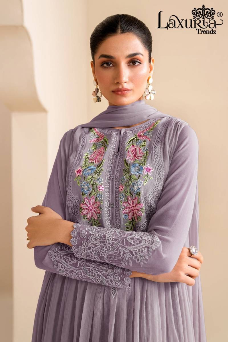 Laxuria Trendz 1477 Georgette Tunic Ready Made Collection