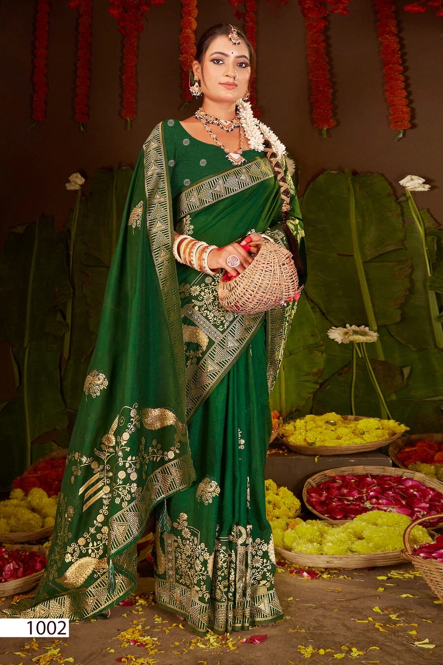 Saroj Mahabharat Dola Saroski Vol 4 Festive Wear Silk Saree Collection