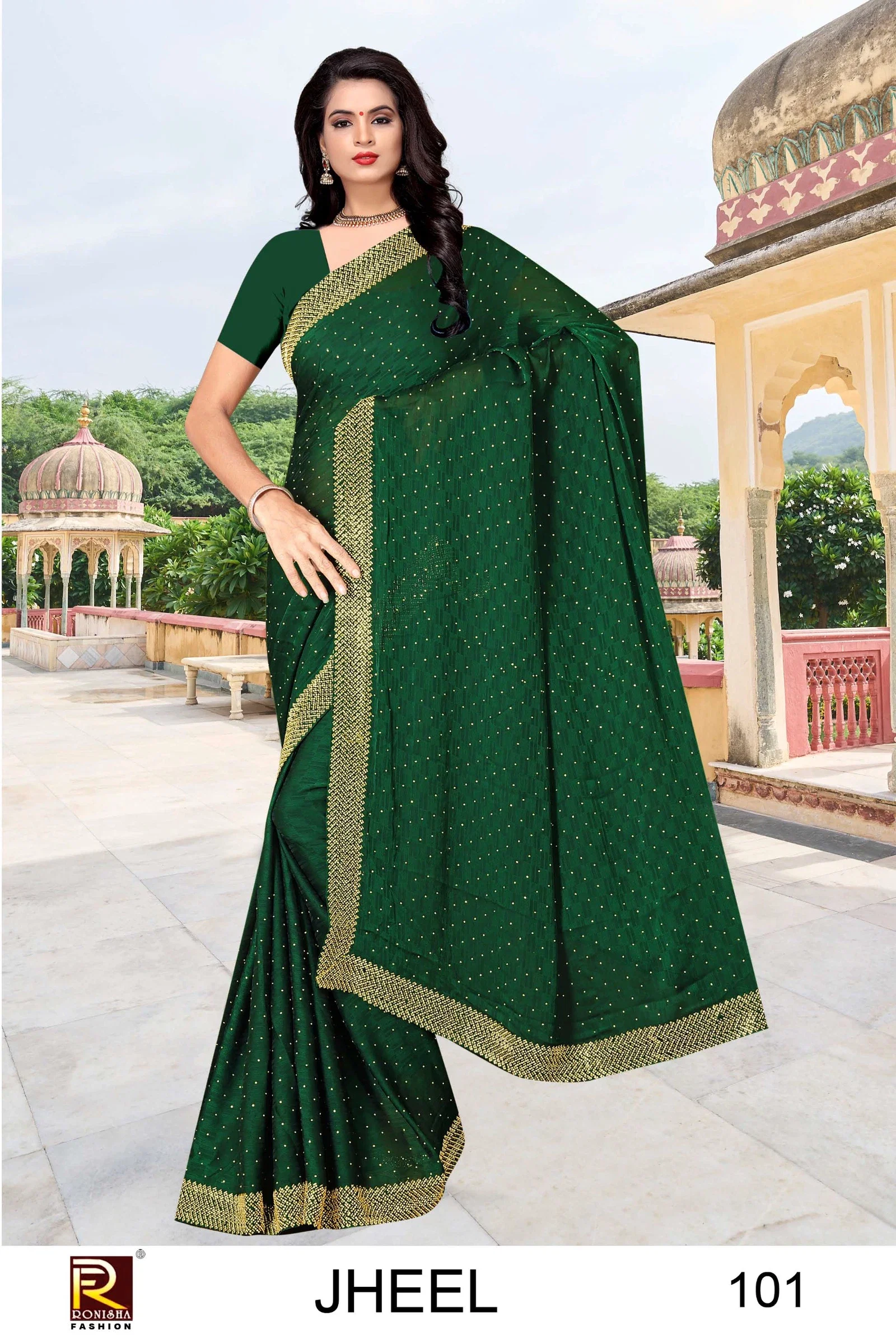 Ronisha Jheel Festive Wear Satin Fancy Saree Collection