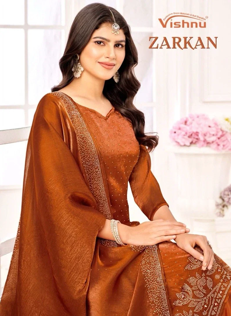 Vishnu Zarkan Burberry Fancy Dress Material Collection