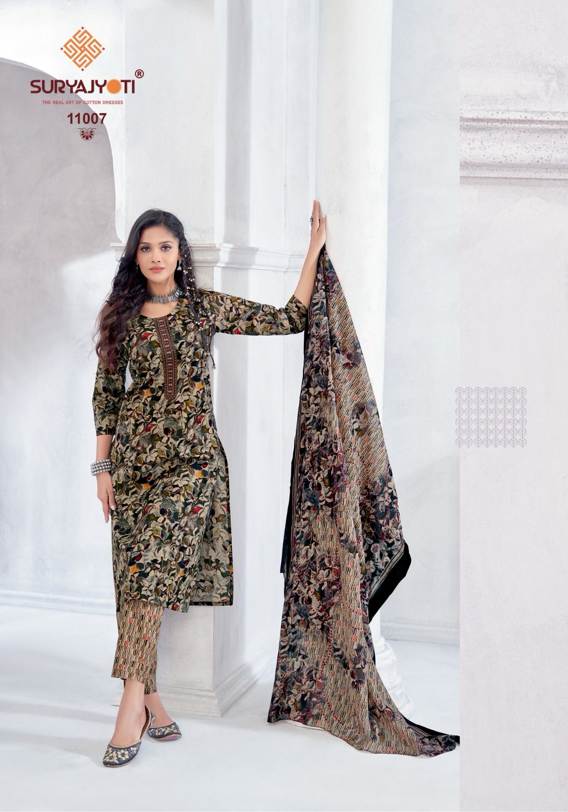 Suryajyoti Nikhaar Vol 11 Readymade Cotton Printed Dress Collection