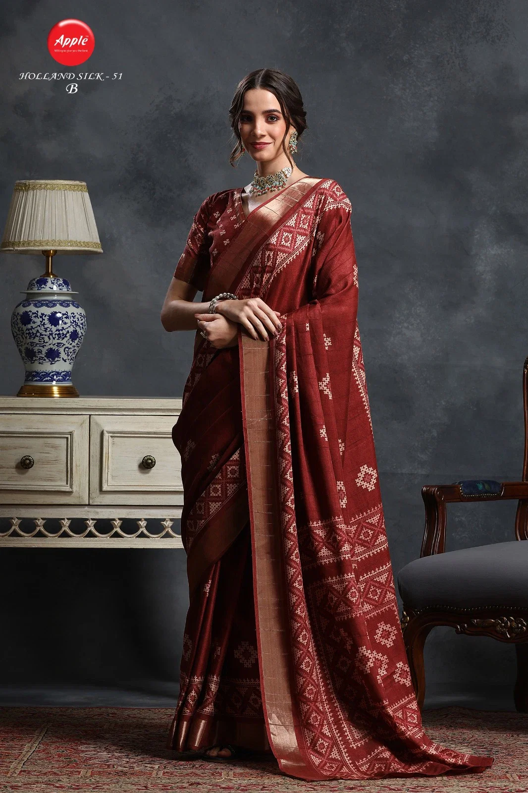 Apple Holland 51 Festive Wear Silk Saree Collection