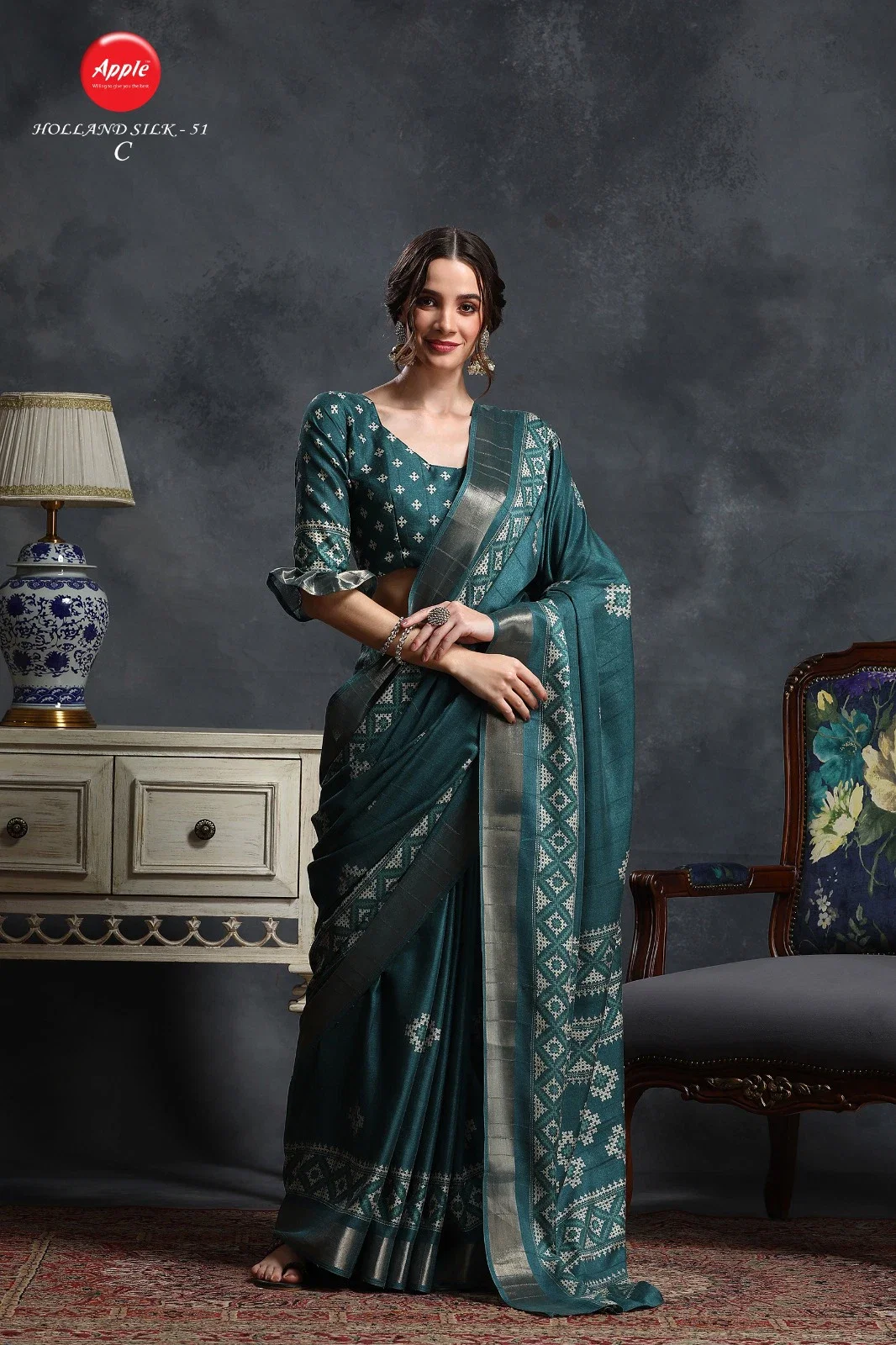 Apple Holland 51 Festive Wear Silk Saree Collection