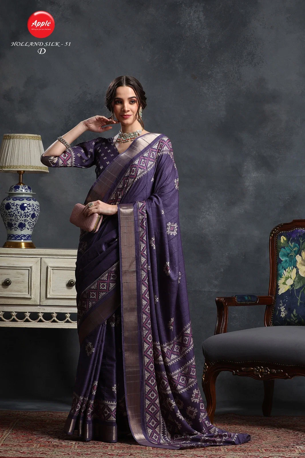 Apple Holland 51 Festive Wear Silk Saree Collection