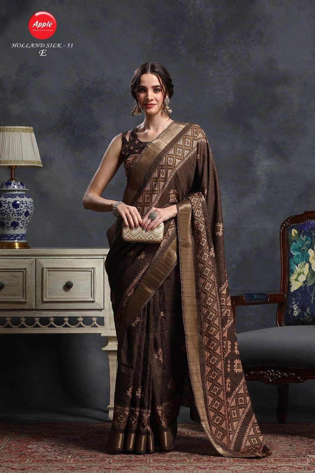 Apple Holland 51 Festive Wear Silk Saree Collection