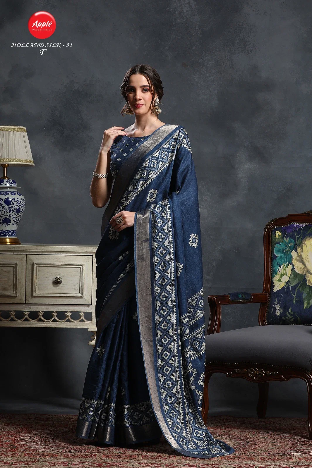 Apple Holland 51 Festive Wear Silk Saree Collection
