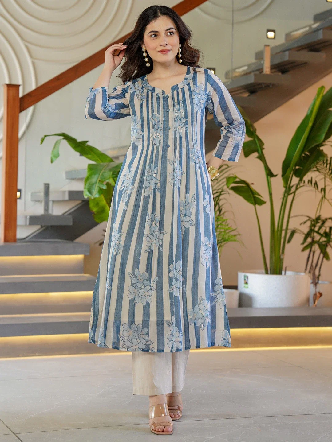 Indo Era 2553 Casual Wear Cotton Printed Kurtis Collection