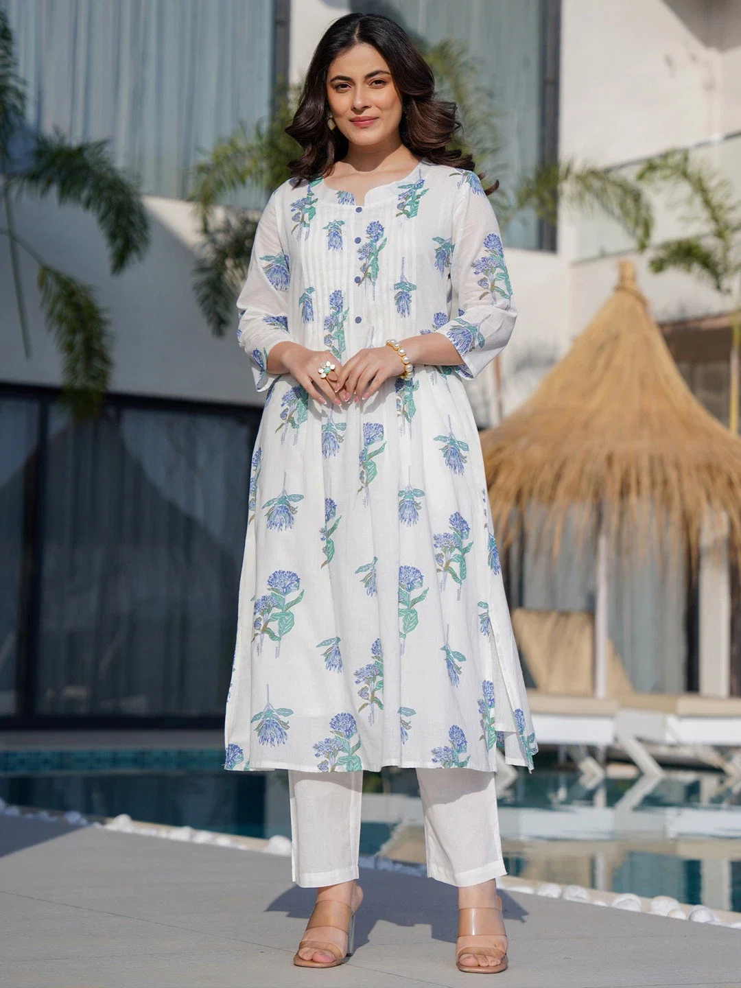 Indo Era 2553 Casual Wear Cotton Printed Kurtis Collection