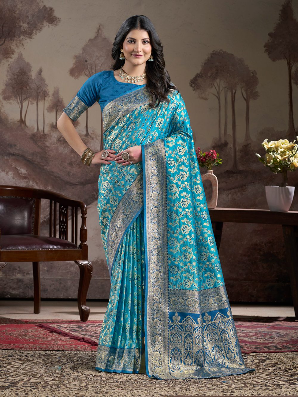 Jf 2084 93 Festive Wear Silk Fancy saree Collection
