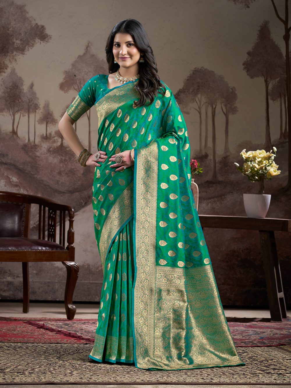 Jf 2084 93 Festive Wear Silk Fancy saree Collection