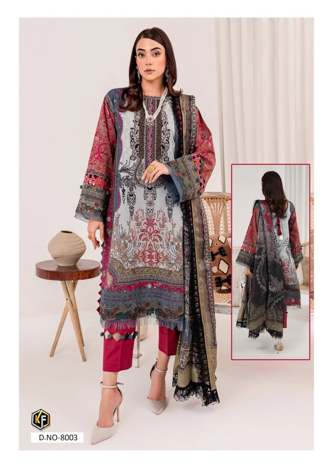 Keval Rangrez Vol 08 Karachi Cotton Dress Material Collection