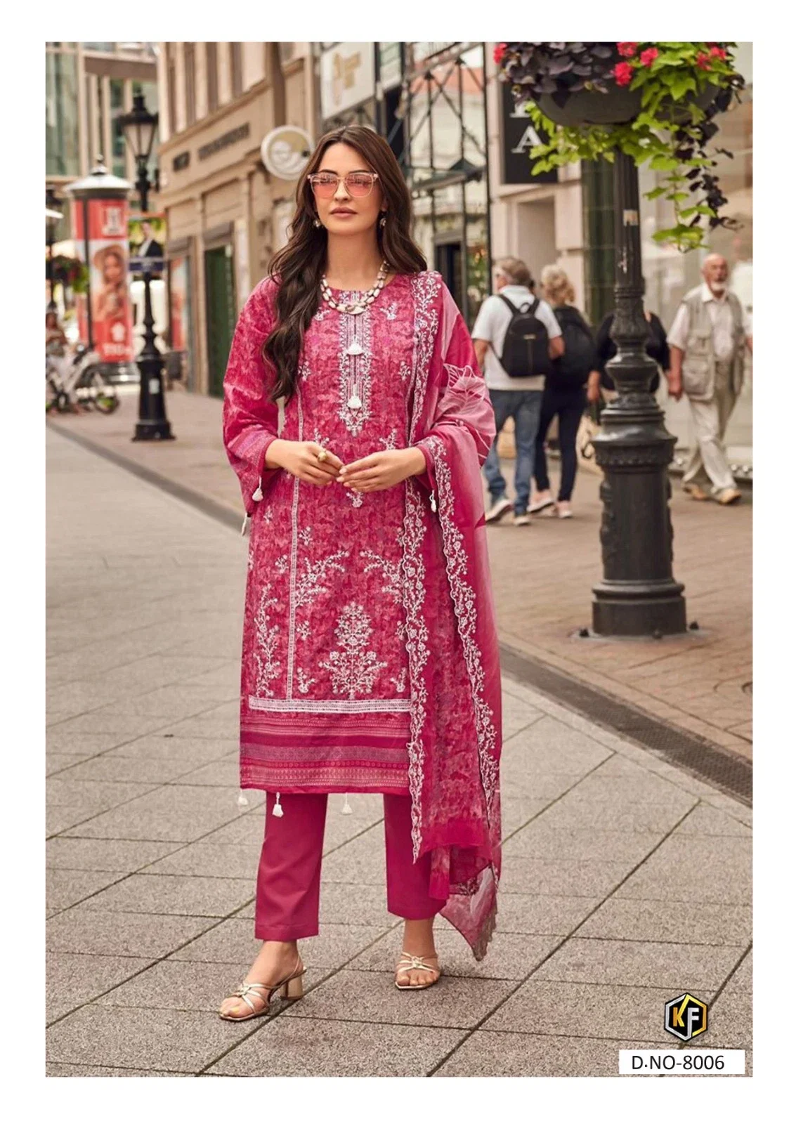 Keval Rangrez Vol 08 Karachi Cotton Dress Material Collection