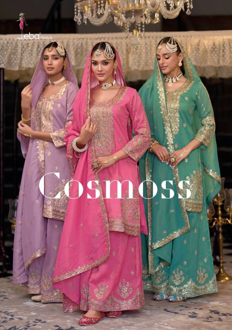 Eba Cosmoss Shimmer Embroidered Salwar Kameez Collection