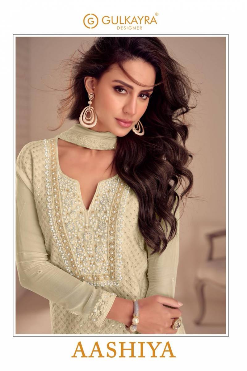 Gulkayra Aashiya Designer Georgette Salwar Kameez Collection
