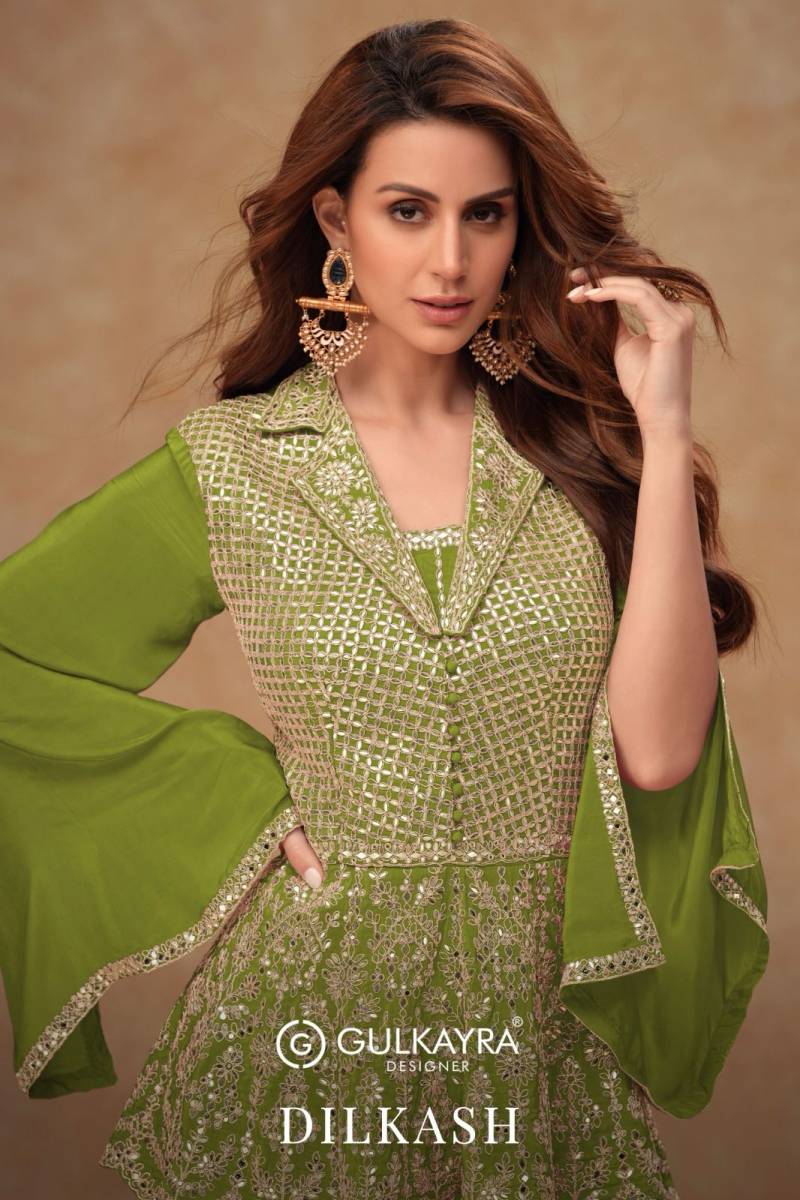 Gulkayra Dilkash Designer Chinon Salwar Suits Collection